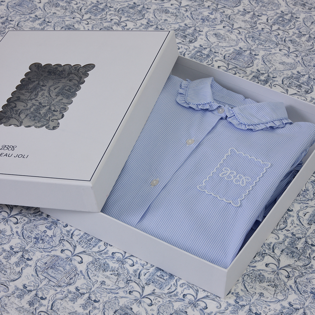Nightdress Bonne - Porcelain Blue